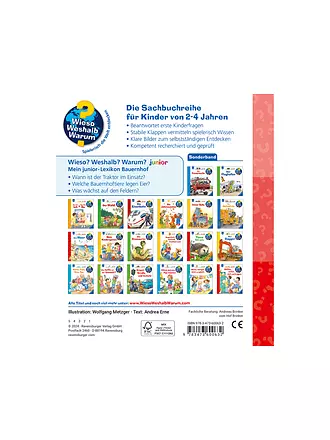 RAVENSBURGER | Libro - Wieso Weshalb Warum - junior : Granja | 